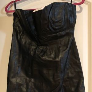 Bebe black mini dress